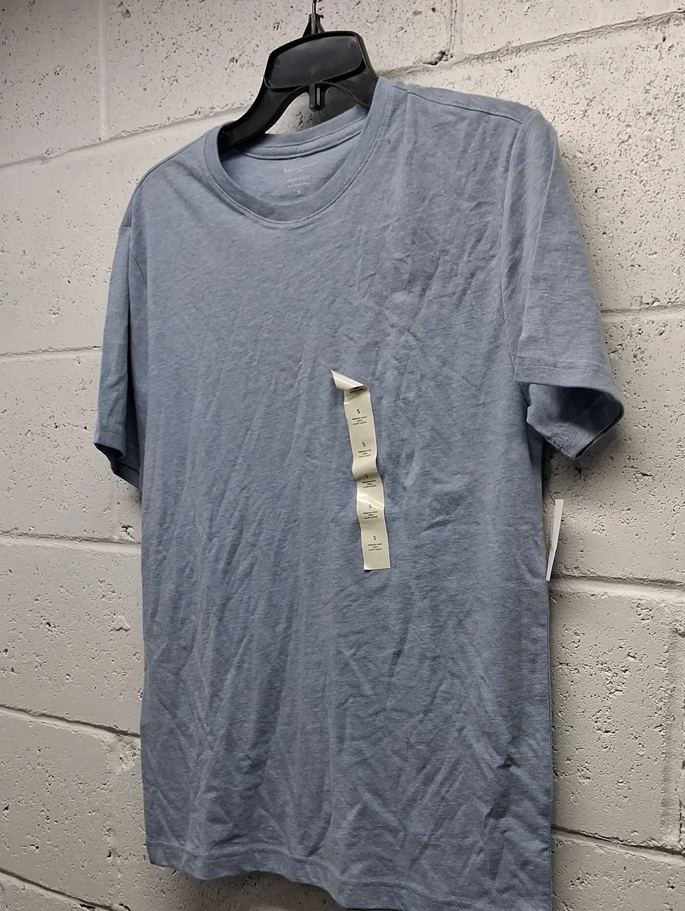 NWT Banana Republic Light Blue Men’s Crew Neck T‑Shirt